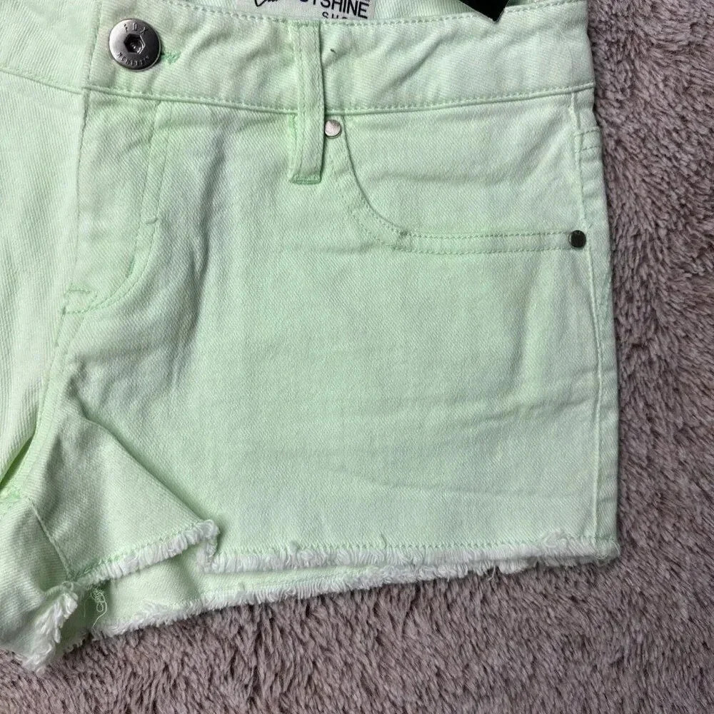 Fox Women's Outshine Cutoff Shorts Green Size 5 - Picture 16 of 16